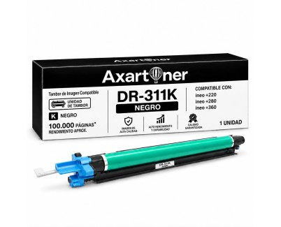 Compatible Develop ineo +220 / +280 / +360 Negro Tambor de Imagen DR311K / A0XV0RD (Drum)