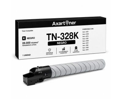 Compatible Develop Ineo +250, +250i, +251i, +300, +300i, +301i, +360, +360i, +361i Negro Cartucho de Toner AAV81D0 / TN328K