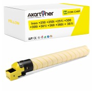 Compatible Develop Ineo +250, +250i, +251i, +300, +300i, +301i, +360, +360i, +361i Amarillo Cartucho de Toner AAV82D0 / TN328Y