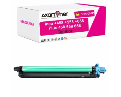 Compatible Develop Ineo +458 +558 +658 / Plus 458 558 658 Magenta Tambor de Imagen (Drum) DR-313M