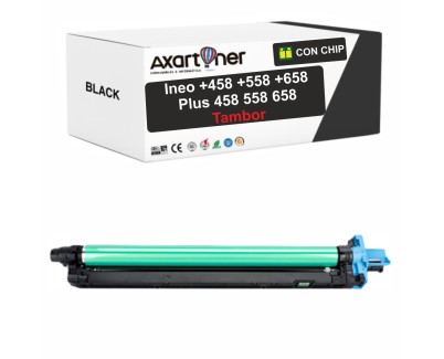 Compatible Develop Ineo +458 +558 +658 / Plus 458 558 658 Negro Tambor de Imagen (Drum) DR-313K