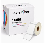 Compatible DYMO LABELWRITER 11356 ETIQUETAS MULTIPROPOSITO DE PAPEL TERMICO S0722560 89mm * 41mm (300 unidades)