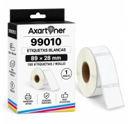 Compatible DYMO LABELWRITER 99010 ETIQUETAS DE DIRECCION ESTANDAR DE PAPEL TERMICO S0722370 89mm * 28 mm - 130 unidades