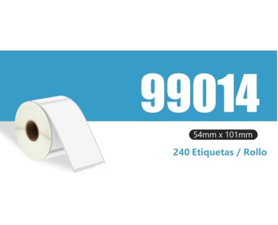 Compatible DYMO LABELWRITER 99014 ETIQUETAS DE ENVIOS DE PAPEL TERMICO S0722430 101mm * 54mm - 220 unidades