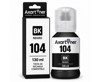 Compatible Epson 104 Botella de Tinta Negra C13T00P140
