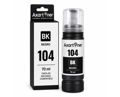 Compatible Epson 104 Botella de Tinta Negro C13T00P140
