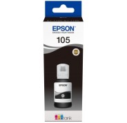 Original Epson 105 Negro - Botella de Tinta Pigmentada C13T00Q140