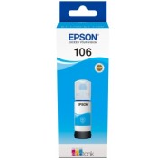 Original Epson 106 Cyan - Botella de Tinta C13T00R240