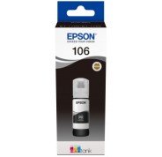 Original Epson 106 Negro Photo - Botella de Tinta C13T00R140