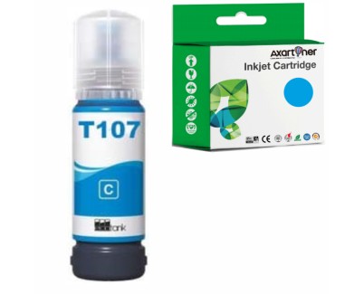 Compatible Epson 107 Cyan Botella de Tinta - C13T09B240 para Epson EcoTank ET-18100