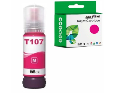 Compatible Epson 107 Magenta Botella de Tinta - C13T09B340 para Epson EcoTank ET-18100