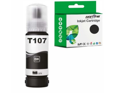 Compatible Epson 107 Negro Botella de Tinta - C13T09B140 para Epson EcoTank ET-18100