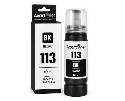 Compatible Epson 113 Botella de Tinta Negro C13T06B140