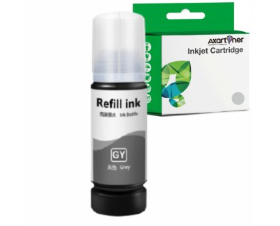 Compatible Epson 114 Gris Botella de Tinta C13T07B540 para EcoTank ET-8500, ET-8550