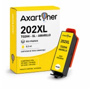 Compatible Epson 202XL Amarillo Cartucho de Tinta C13T02H44010 / C13T02F44010 para XP6000, XP6005, XP6100, XP6105