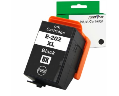 Compatible Epson 202XL Negro Cartucho de Tinta C13T02G14010 / C13T02E14010 para XP6000, XP6005, XP6100, XP6105