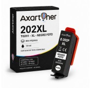 Compatible Epson 202XL Negro Photo Cartucho de Tinta C13T02H14010 / C13T02F14010 para XP6000, XP6005, XP6100, XP6105