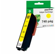 Compatible Epson 250XL / 250 Amarillo Cartucho de Tinta C13T16P44010 / C13T16N44010 para Epson Expression Photo XP-980 / XP980