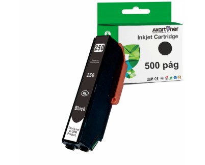 Compatible Epson 250XL / 250 Negro Cartucho de Tinta C13T16P14010 / C13T16N14010 para Epson Expression Photo XP-980 / XP980
