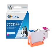 G&G Compatible EPSON 378XL - T3793 / T3783 Magenta Cartucho de Tinta C13T37934010 / C13T37834010