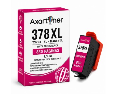 Compatible EPSON 378XL - T3793 / T3783 Magenta Cartucho de Tinta C13T37934010 / C13T37834010