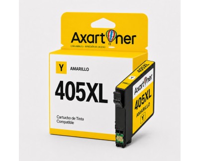Compatible Epson 405XL Amarillo C13T05H44010 / C13T05G44010 Cartucho de Tinta para WorkForce Pro WF3820, 3825, 3830, 4820, 4825, 4830, 7830, 7835, 7840