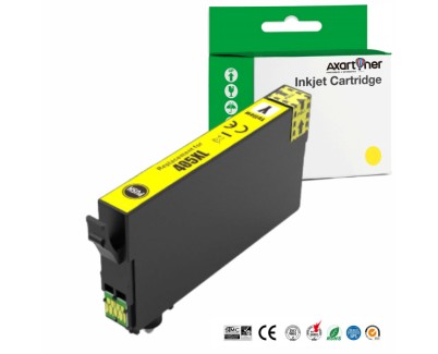 Compatible Epson 405XL Amarillo C13T05H44010 / C13T05G44010 Cartucho de Tinta para WorkForce Pro WF3820, 3825, 3830, 4820, 4825, 4830, 7830, 7835, 7840