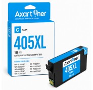 Compatible Epson 405XL Cyan C13T05H24010 / C13T05G24010 Cartucho de Tinta para WorkForce Pro WF3820, 3825, 3830, 4820, 4825, 4830, 7830, 7835, 7840