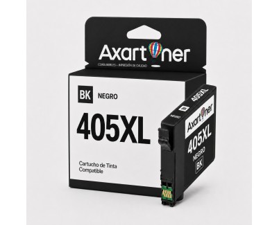 Compatible Epson 405XL Negro C13T05H14010 / C13T05G14010 Cartucho de Tinta para WorkForce Pro WF3820, 3825, 3830, 4820, 4825, 4830, 7830, 7835, 7840