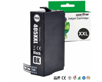 Compatible Epson 405 XXL Negro Cartucho de Tinta C13T02J14010 para WorkForce Pro WF7830, 7835, 7840