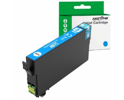 Compatible Epson 407 Cyan Cartucho de Tinta C13T07U240 para WorkForce Pro WF-4745