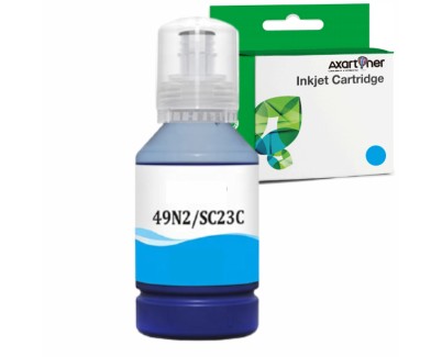 Compatible Epson 49N2 / SC23C Cyan Botella de Tinta Sublimación C13T49N200 para SureColor SC-F100, SC-F500, SC-F501