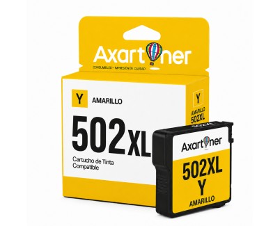 Compatible Epson 502XL Amarillo Cartucho de Tinta C13T02W44010 / C13T02V44010 para XP5100, X5105, XP5115, XP5150, XP5155, WF2860, WF2865, WF2880, WF2885
