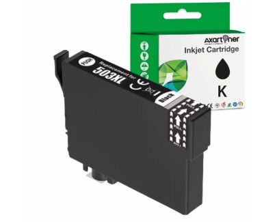 Compatible Epson 503XL Negro Cartucho de Tinta C13T09R14010 para Epson Expression Home XP-5200, XP-5205, WorkForce WF-2960DWF,  WorkForce WF-2965DWF