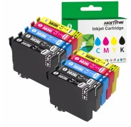 Compatible Epson 503XL Pack de 10 Cartuchos de Tinta C13T09R64010 para Epson Expression Home XP-5200, XP-5205, WorkForce WF-2960DWF,  WorkForce WF-2965DWF