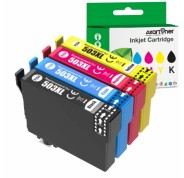 Compatible Epson 503XL Pack de 4 Cartuchos de Tinta C13T09R64010 para Epson Expression Home XP-5200, XP-5205, WorkForce WF-2960DWF,  WorkForce WF-2965DWF