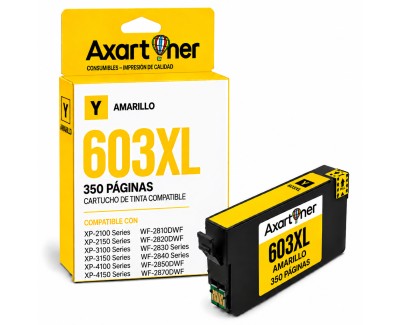 Compatible Epson 603XL Amarillo Cartucho de Tinta C13T03A44010 / C13T03U44010