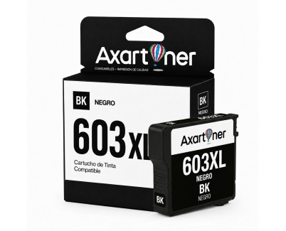 Compatible Epson 603XL Negro Cartucho de Tinta C13T03A14010 / C13T03U14010