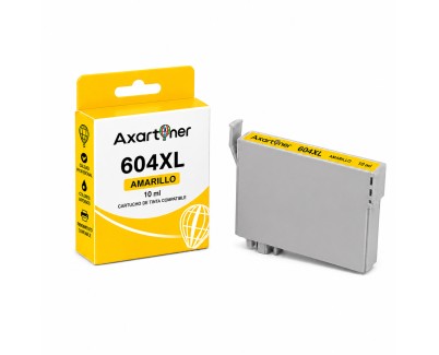 Compatible Epson 604XL Amarillo Cartucho de Tinta C13T10H44010 / C13T10G44010 para XP2200, XP2205, XP3200, XP4200, XP4205, WF2910, WF2930, WF2935, WF2950