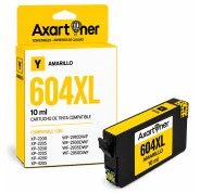 Compatible Epson 604XL Amarillo Cartucho de Tinta C13T10H44010 / C13T10G44010 para XP2200, XP2205, XP3200, XP4200, XP4205, WF2910, WF2930, WF2935, WF2950