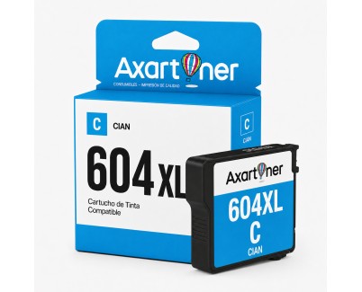 Compatible Epson 604XL Cyan Cartucho de Tinta C13T10H24010 / C13T10G24010 para XP2200, XP2205, XP3200, XP4200, XP4205, WF2910, WF2930, WF2935, WF2950