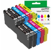 Compatible Epson 604XL Pack de 10 Cartuchos de Tinta C13T10H64010 para XP2200, XP2205, XP3200, XP4200, XP4205, WF2910, WF2930, WF2935, WF2950