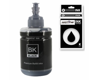 Compatible Epson 774 / T7741 Negro Botella de Tinta Pigmentada C13T774140