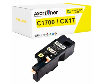 Compatible Epson Aculaser C1700 / C1750 / CX17 Amarillo Cartucho de Toner C13S050611