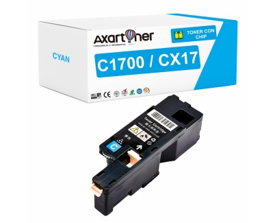 Compatible Epson Aculaser C1700 / C1750 / CX17 Cyan Cartucho de Toner C13S050613
