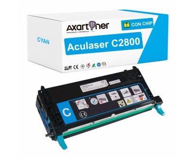 Compatible Epson Aculaser C2800 Cyan Cartucho de Toner C13S051160