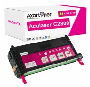 Compatible Epson Aculaser C2800 Magenta Cartucho de Toner C13S051159