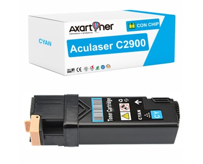 Compatible Epson Aculaser C2900 / CX29 Cyan Cartucho de Toner C13S050629