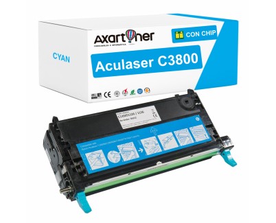 Compatible Epson Aculaser C3800 Cyan Cartucho de Toner C13S051126