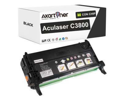 Compatible Epson Aculaser C3800 Negro Cartucho de Toner C13S051127